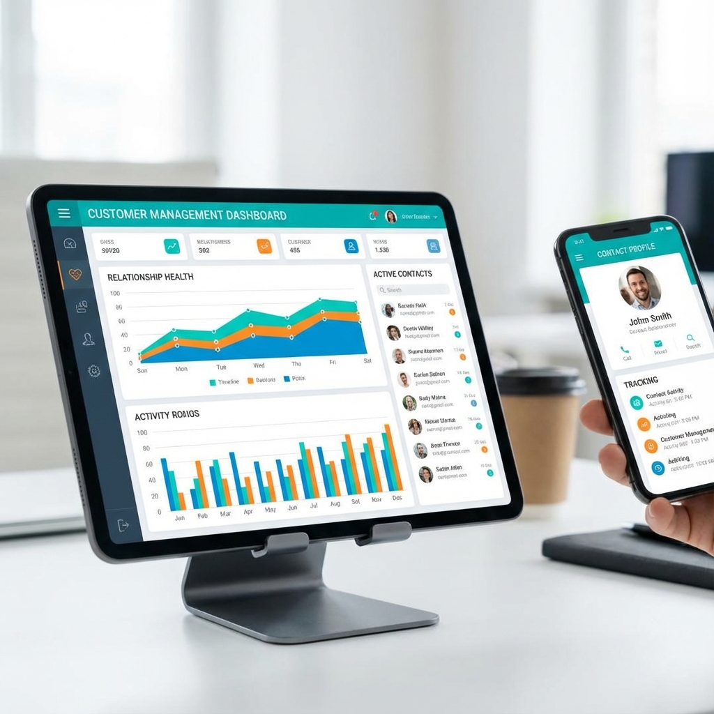CRM Web & Mobile APP
